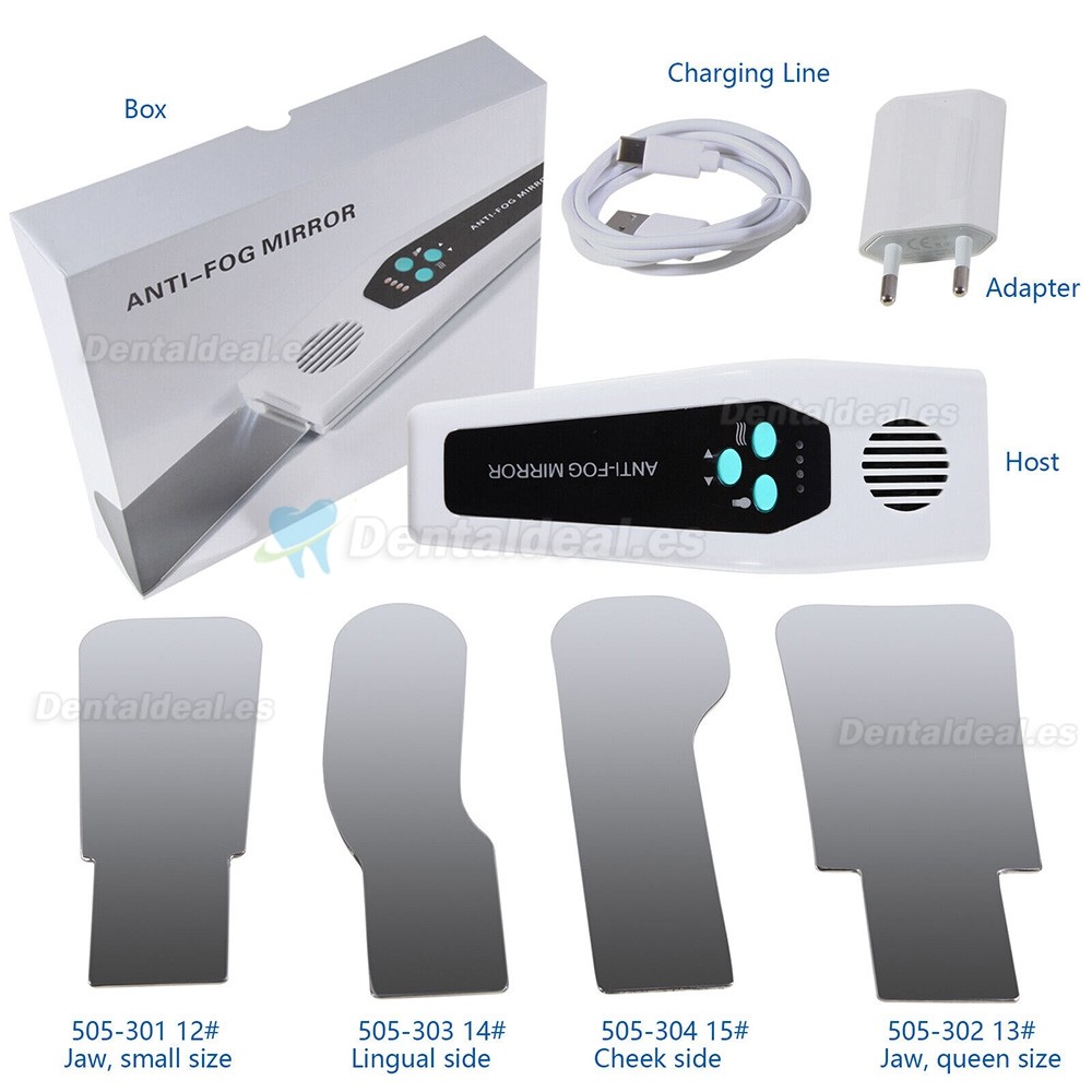 HILAYA Espejo Dental Antivaho para Fotograf&iacute;a con 4 Espejos Reflectores